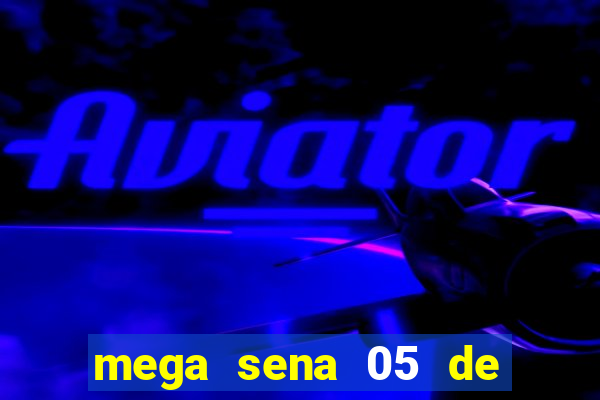 mega sena 05 de julho de 1988